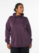 FLASH - Sweatshirt with high collar and pockets, Purple, Model image number 0