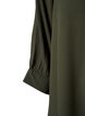 Viscose tunic with 3/4 sleeves, Green, Packshot image number 3