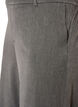 High-waisted tailored trousers with straight fit, Dark Grey, Packshot image number 2