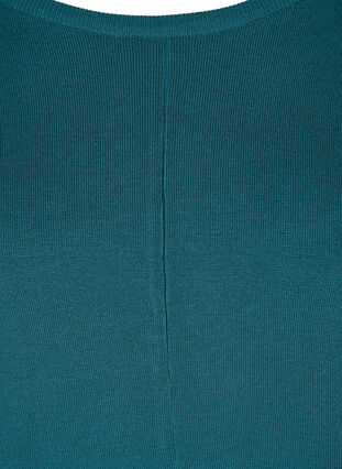 Knitted jumper with round neckline, Reflecting Pond, Packshot image number 2