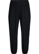 High-waisted jersey balloon trousers, Black, Packshot image number 0