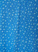 Strap top in viscose, Blue, Packshot image number 2