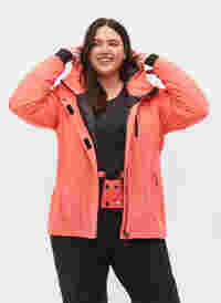 Ski jacket with adjustable hem and hood, Dubarry, Model