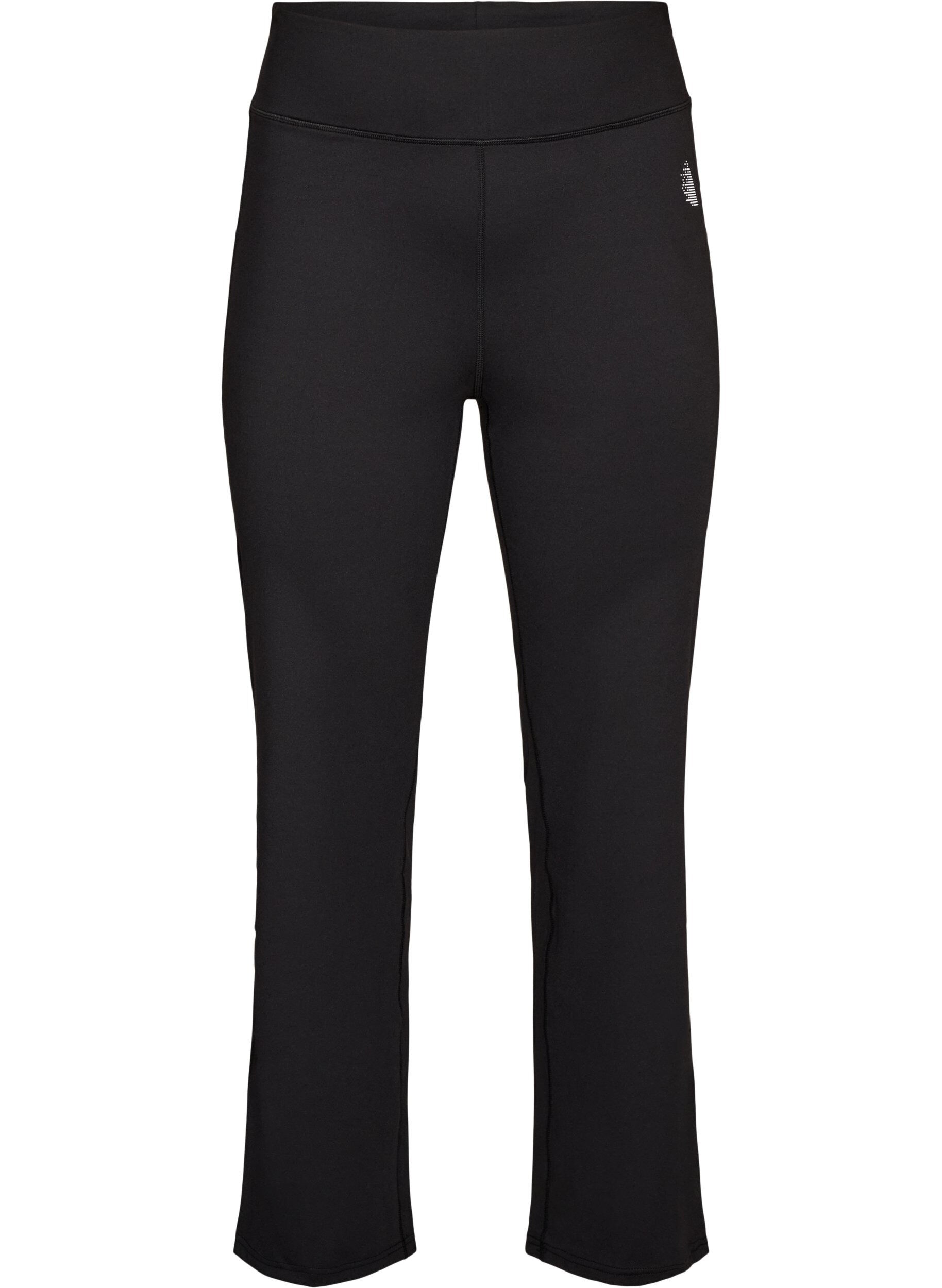ZizzifashionBootcut training tights with a high waist, Black, Packshot image number 0