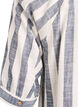 Cotton tunic with a V-neck, Blue, Packshot image number 3