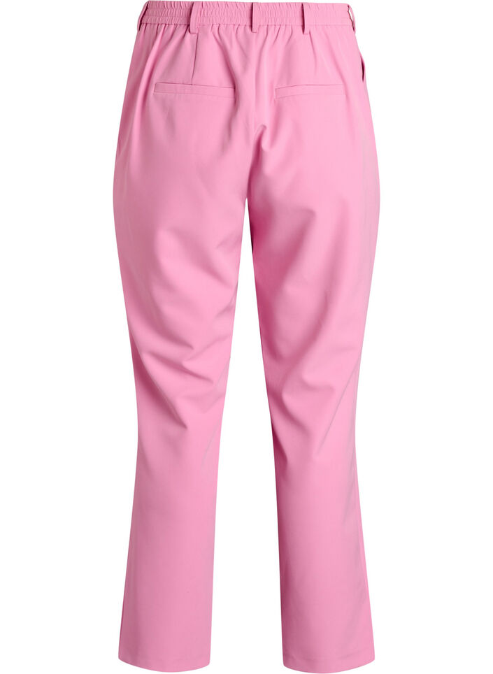 Trousers with pockets and straight legs, Pink, Packshot image number 1