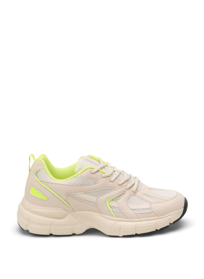 Wide fit trainers , Tapioca, Packshot image number 0