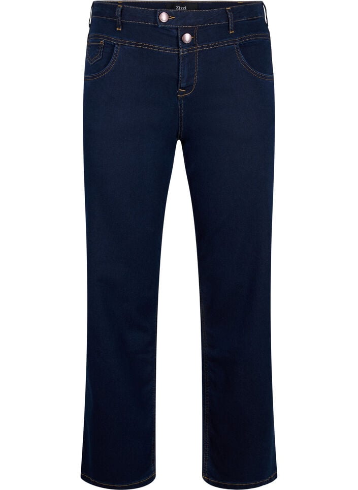 Regular fit Gemma jeans with high waist, Blue, Packshot image number 0