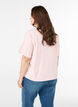 Boxy cotton t-shirt, Pink, Model image number 2