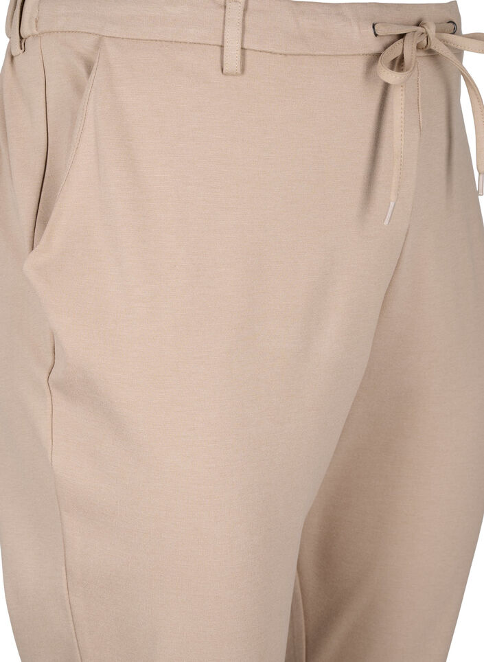 Cropped Maddison trousers, Beige, Packshot image number 2