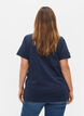 2-pack basic cotton t-shirt, Navy B/B White, Model image number 1