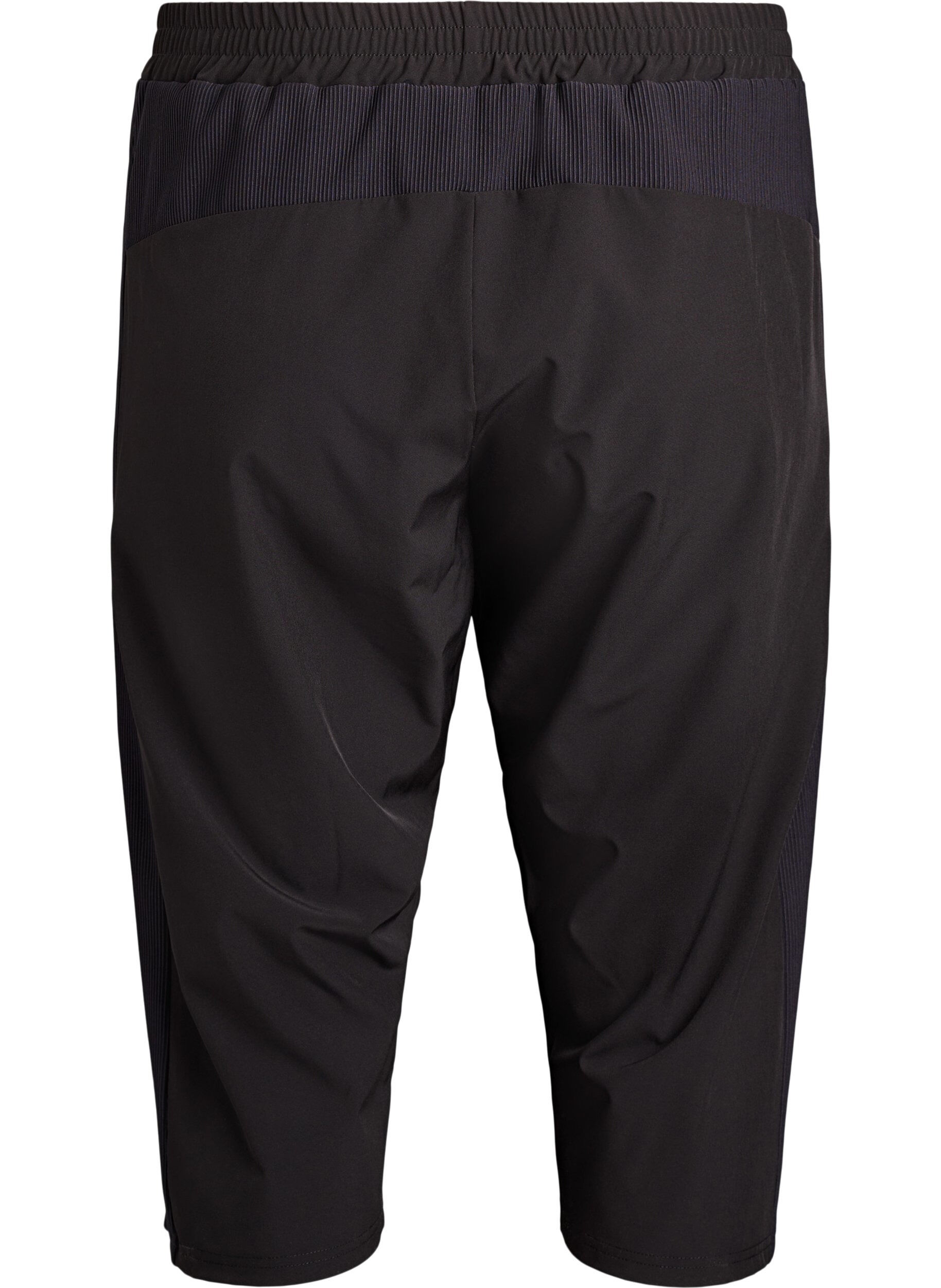 Zizzifashion High-waisted capri training trousers, Black, Packshot image number 1