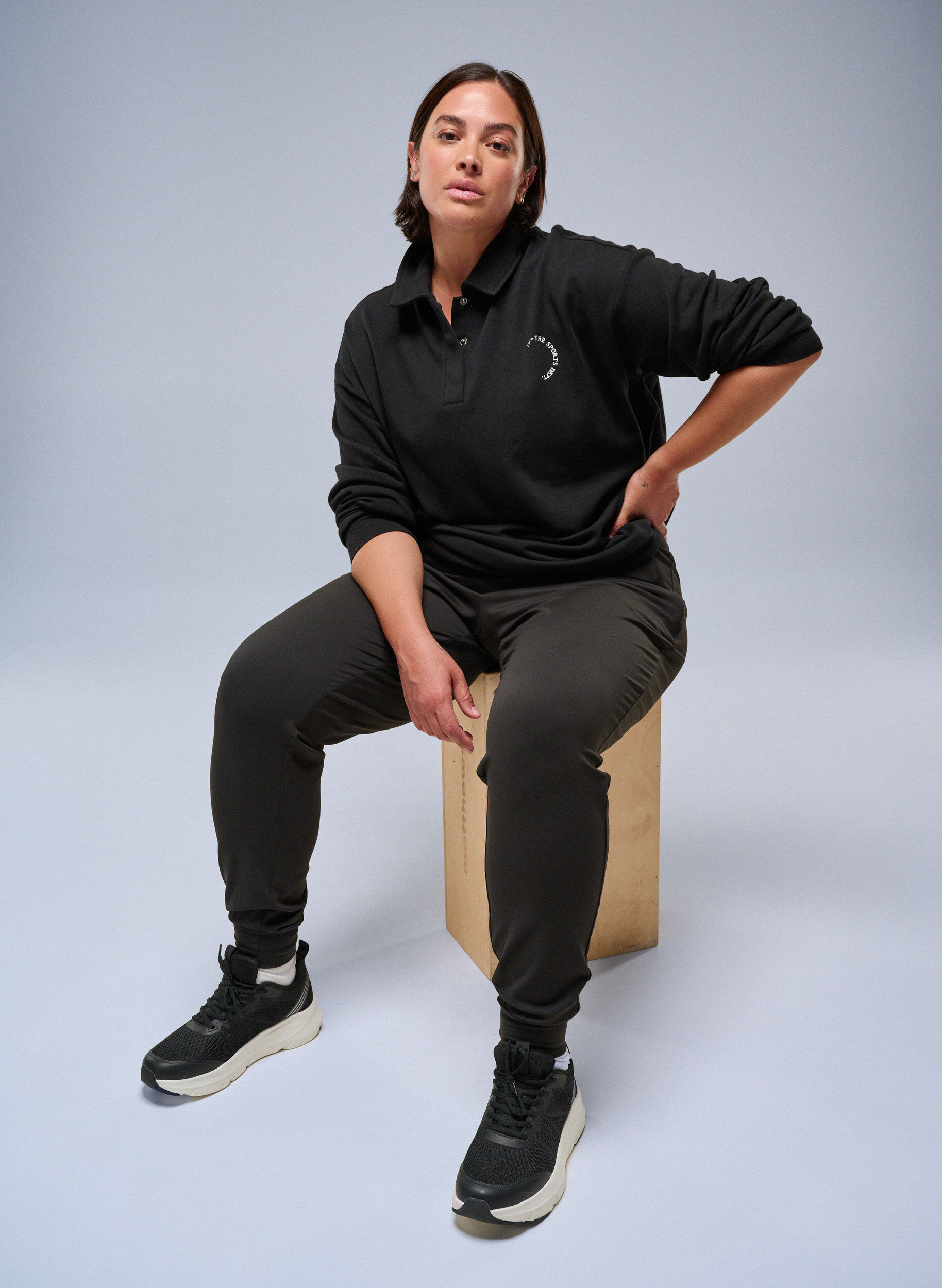 Zizzifashion Joggers with pockets, Black, Image image number 0