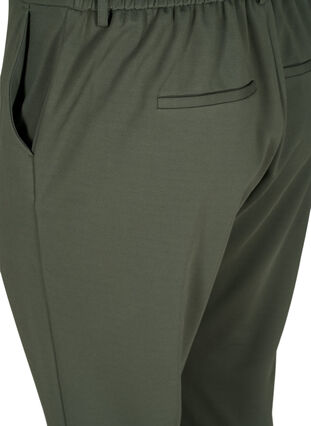 Cropped trousers with pockets, Thyme, Packshot image number 3