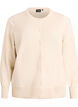 Fine-knit cardigan with round neck, Beige, Packshot image number 0