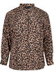 Leopard print shirt, Brown, Packshot image number 0