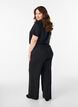 FLASH - Wide-leg trousers, Black, Model image number 2