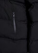 Short puffer jacket with detachable hood, Black, Packshot image number 3