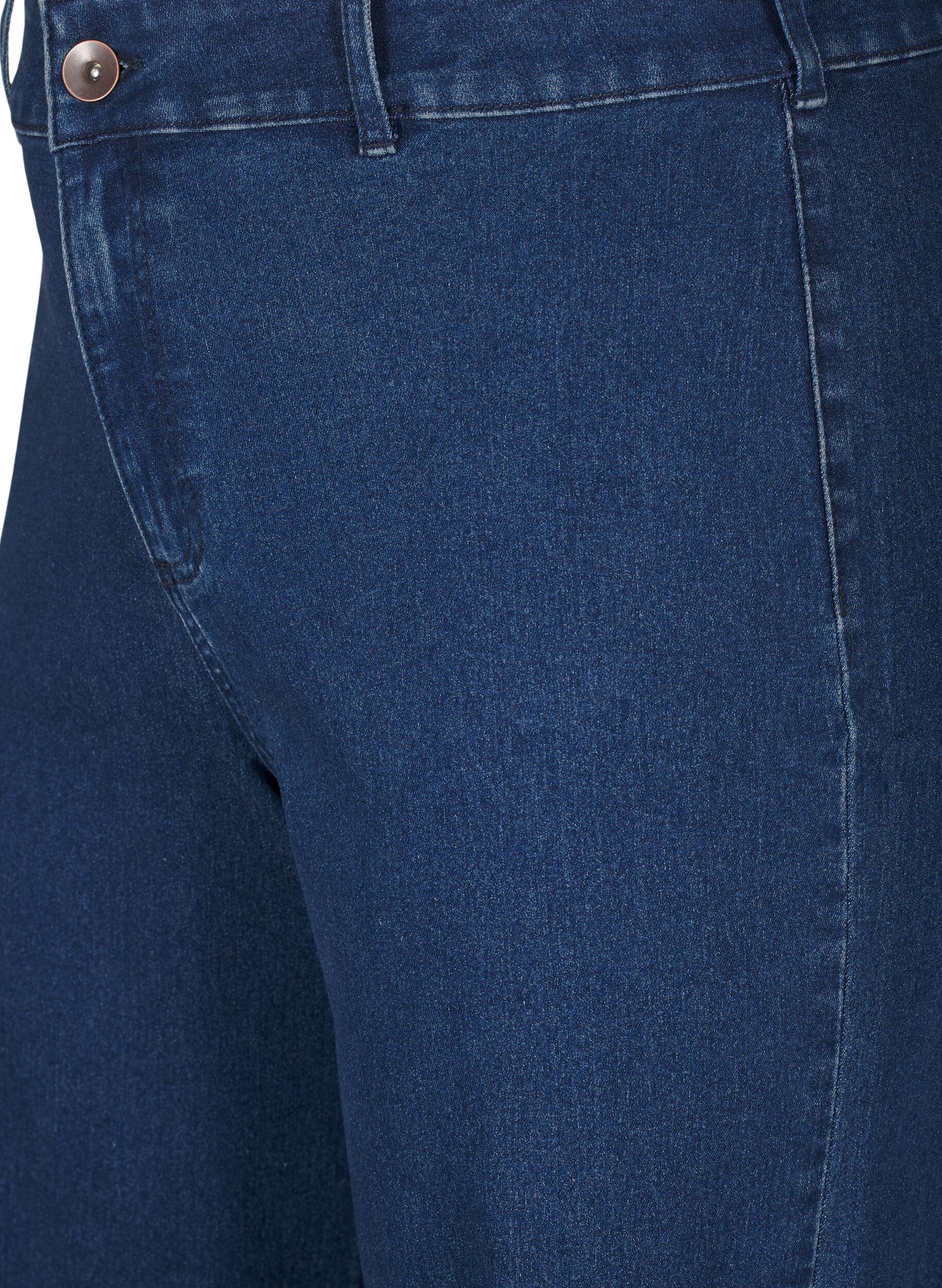 ZizzifashionWide-leg jeans, Blue, Packshot image number 2