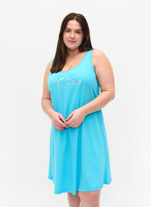 Dress in A-line shape, River Blue CIAO, Model image number 0
