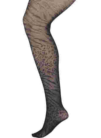 Tights in 50 denier with pattern