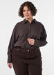 Cotton shirt with checked pattern, Brown, Model image number 0