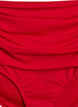 High waisted bikini bottom, Red, Packshot image number 2