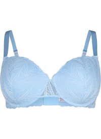 Molded lace bra with underwire
