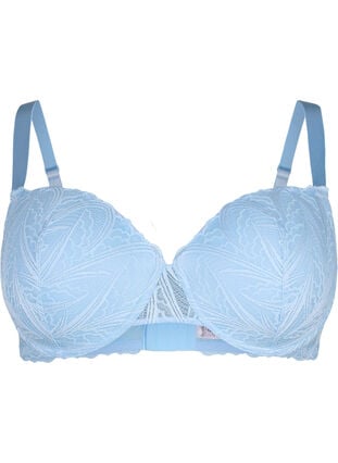 Molded lace bra with underwire, Clear Sky, Packshot image number 0