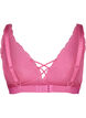 Support the breasts - Lace bra with thong details, Rose, Packshot image number 1