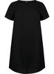 Dress with print and short sleeves, Black, Packshot image number 0