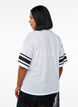 Sporty T-shirt with front print, White, Model image number 1