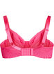 Full cover underwired lace bra, Pink, Packshot image number 1