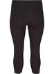 3/4 leggings with buttons, Black, Packshot image number 1