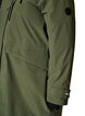 Water-repellent parka with a hood and functional details, Green, Packshot image number 3