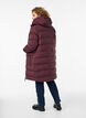 Puffer coat with hood and pockets, Dark Bordeaux, Model image number 2