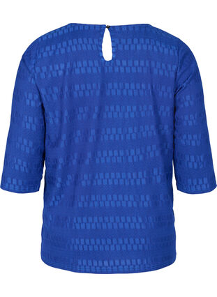 Patterned top with 3/4 sleeves, Surf the web, Packshot image number 1