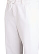 Straight fit jeans with a tie belt, White, Packshot image number 2