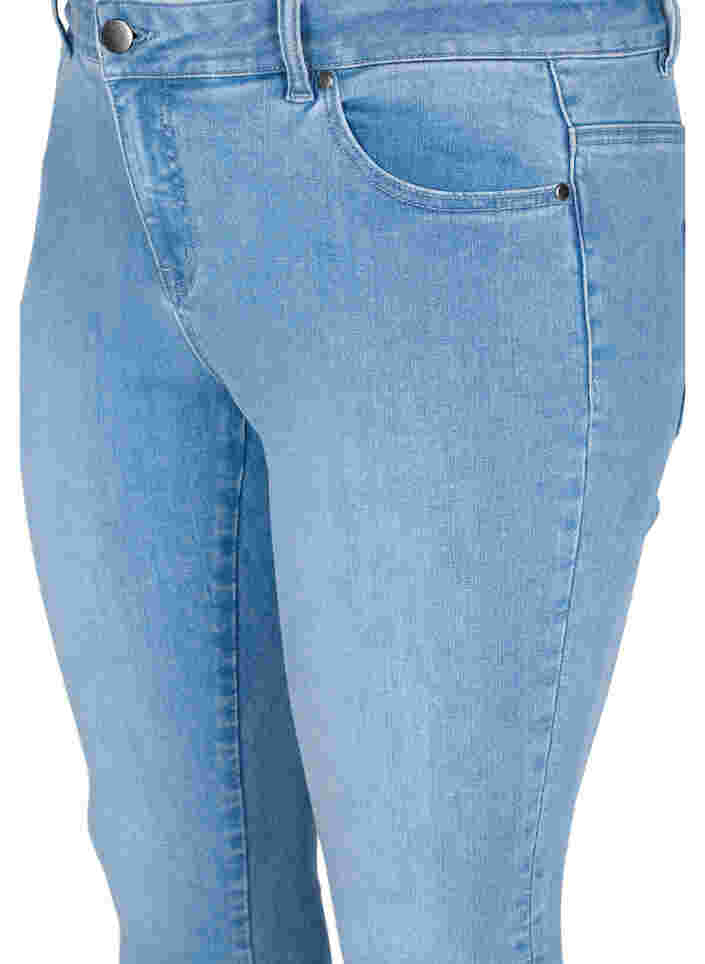 	 Extra slim Sanna jeans with embroidery detail, Light blue, Packshot image number 2