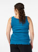 Top with lace trim, Petrol, Model image number 2