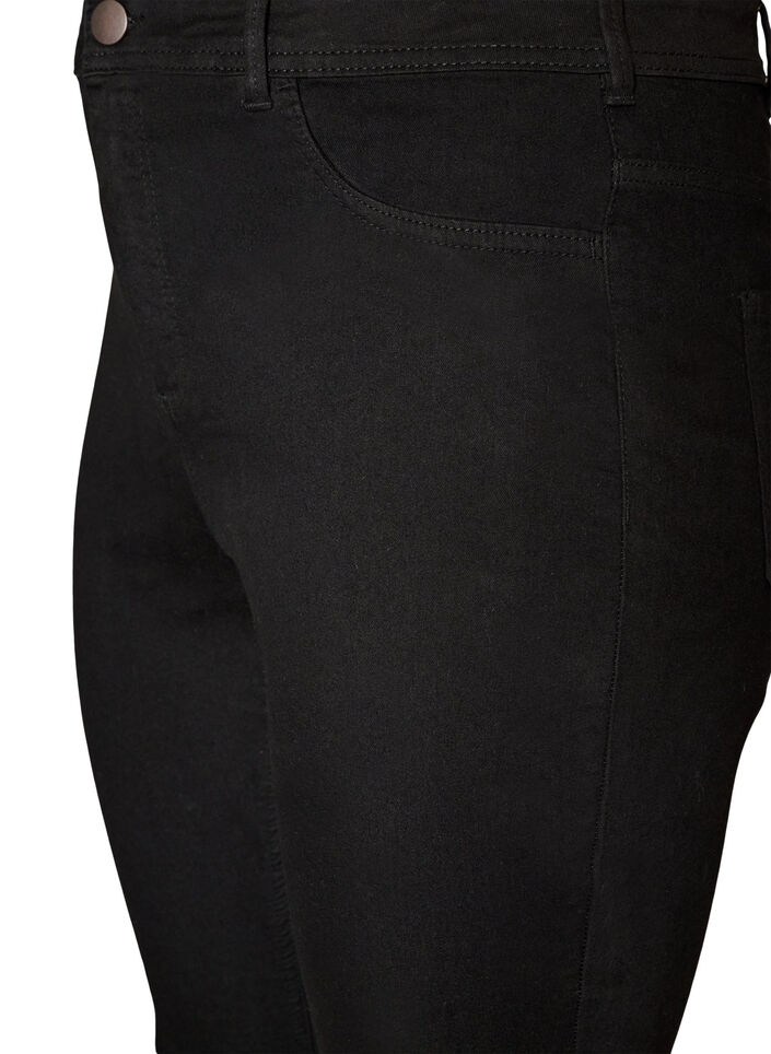 Amy super slim fit jeans with a high waist, Black, Packshot image number 2