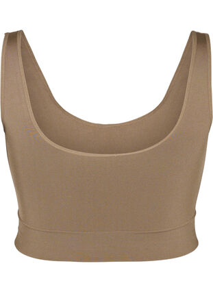 Seamless bra with round neckline, Driftwood, Packshot image number 1