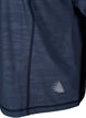 Training blouse with zipper, Mood Indigo, Packshot image number 3