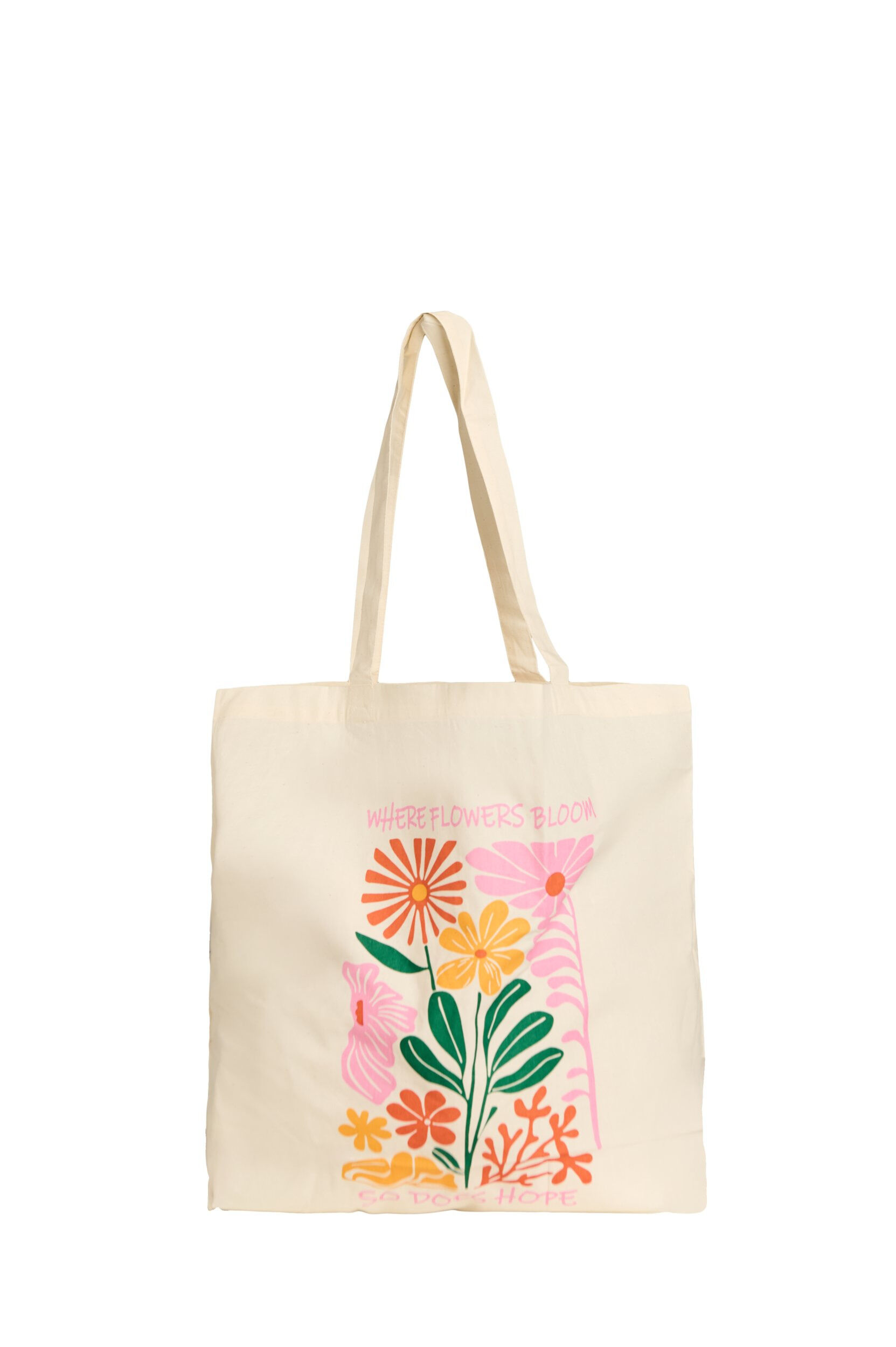 ZizzifashionTote bag with print, Pink, Packshot image number 0