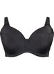 Underwired bikini top with high support, Black, Packshot image number 0