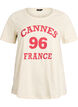 T-shirt with motif, Vanilla, Packshot image number 0