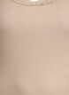 Top with lace trim, Beige, Packshot image number 2