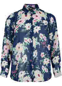 FLASH - Long sleeve shirt with floral print
