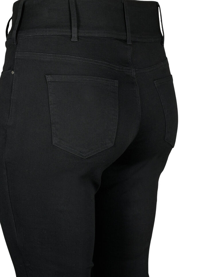 Super slim Bea jeans with extra high waist, Black, Packshot image number 3