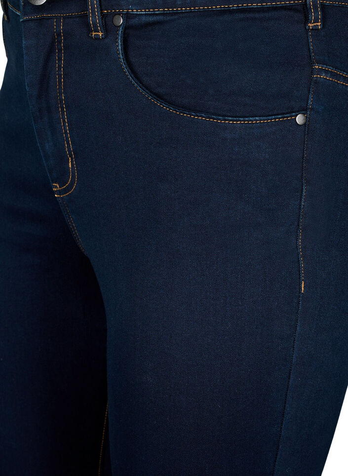 Super slim Amy jeans with high waist, Unwashed, Packshot image number 2